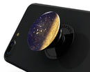 Raining Gold and Purple Sparkle - Skin Kit for PopSockets and other Smartphone Extendable Grips & Stands