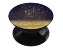 Raining Gold and Purple Sparkle - Skin Kit for PopSockets and other Smartphone Extendable Grips & Stands