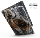 Raw Aged Knobby Wood - Skin Decal Wrap Kit Compatible with the Apple MacBook Pro, Pro with Touch Bar or Air (11", 12", 13", 15" & 16" - All Versions Available)