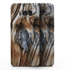Raw Aged Knobby Wood - Samsung Galaxy S8 Full-Body Skin Kit