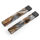 Raw Aged Knobby Wood - Premium Decal Protective Skin-Wrap Sticker compatible with the Juul Labs vaping device