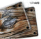 Raw Aged Knobby Wood - Skin Decal Wrap Kit Compatible with the Apple MacBook Pro, Pro with Touch Bar or Air (11", 12", 13", 15" & 16" - All Versions Available)