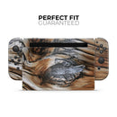 Raw Aged Knobby Wood // Skin Decal Wrap Kit for Nintendo Switch Console & Dock, Joy-Cons, Pro Controller, Lite, 3DS XL, 2DS XL, DSi, or Wii - Vinyl Skin Wrap for Nintendo Switch 2, OLED, Lite, Pro Controller, Wii & Classic Handhelds