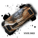 Raw Aged Knobby Wood // Vinyl Skin Wrap for Steam Deck OLED & Steam Deck (LCD) — Soft Matte or Ultra Gloss