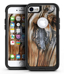 Raw Aged Knobby Wood - iPhone 7 or 8 OtterBox Case & Skin Kits