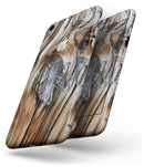 Raw Aged Knobby Wood - Skin-kit for the iPhone 8 or 8 Plus