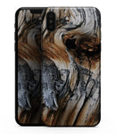 Raw Aged Knobby Wood - iPhone XS MAX, XS/X, 8/8+, 7/7+, 5/5S/SE Skin-Kit (All iPhones Available)