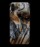 Raw Aged Knobby Wood - iPhone XS MAX, XS/X, 8/8+, 7/7+, 5/5S/SE Skin-Kit (All iPhones Available)