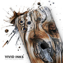 Raw Aged Knobby Wood - Protective Skin Wrap & Decal – Compatible with iPhone SE to iPhone 17 Pro Max (All Models)