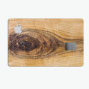 Raw Wood Planks V10 - Premium Protective Decal Skin-Kit for the Apple Credit Card