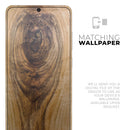 Raw Wood Planks V10 - Premium Vinyl Skin Decal for Samsung Galaxy S25 Ultra, S24, S23, S22 & All Galaxy S Models