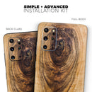 Raw Wood Planks V10 - Premium Vinyl Skin Decal for Samsung Galaxy S25 Ultra, S24, S23, S22 & All Galaxy S Models