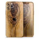 Raw Wood Planks V10 - Protective Skin Wrap & Decal – Compatible with iPhone SE to iPhone 17 Pro Max (All Models)