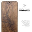 Raw Wood Planks V11 2 - Skin-Kit for the Samsung Galaxy S-Series S20, S20 Plus, S20 Ultra , S10 & others (All Galaxy Devices Available)