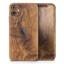 Raw Wood Planks V11 2 - Protective Skin Wrap & Decal – Compatible with iPhone SE to iPhone 17 Pro Max (All Models)