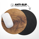 Raw Wood Planks V11// WaterProof Rubber Foam Backed Anti-Slip Mouse Pad for Home Work Office or Gaming Computer Desk