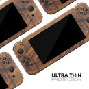 Raw Wood Planks V11 // Skin Decal Wrap Kit for Nintendo Switch Console & Dock, Joy-Cons, Pro Controller, Lite, 3DS XL, 2DS XL, DSi, or Wii - Vinyl Skin Wrap for Nintendo Switch 2, OLED, Lite, Pro Controller, Wii & Classic Handhelds