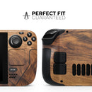 Raw Wood Planks V11 // Vinyl Skin Wrap for Steam Deck OLED & Steam Deck (LCD) — Soft Matte or Ultra Gloss