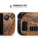 Raw Wood Planks V11 // Vinyl Skin Wrap for Steam Deck OLED & Steam Deck (LCD) — Soft Matte or Ultra Gloss