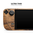 Raw Wood Planks V11 // Vinyl Skin Wrap for Steam Deck OLED & Steam Deck (LCD) — Soft Matte or Ultra Gloss