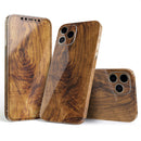 Raw Wood Planks V11 // Full-Body Skin Decal Wrap Cover for Apple iPhone 15, 14, 13, Pro, Pro Max, Mini, XR, XS, SE (All Models)