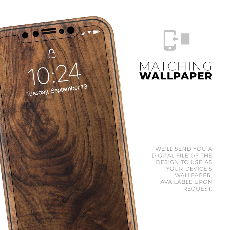Raw Wood Planks V11 // Skin-Kit compatible with the Apple iPhone 14, 13, 12, 12 Pro Max, 12 Mini, 11 Pro, SE, X/XS + (All iPhones Available)