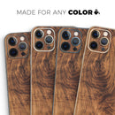 Raw Wood Planks V11 // Full-Body Skin Decal Wrap Cover for Apple iPhone 15, 14, 13, Pro, Pro Max, Mini, XR, XS, SE (All Models)