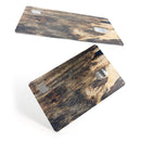 Raw Wood Planks V12 - Premium Protective Decal Skin-Kit for the Apple Credit Card