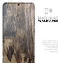 Raw Wood Planks V12 - Premium Vinyl Skin Decal for Samsung Galaxy S25 Ultra, S24, S23, S22 & All Galaxy S Models