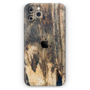 Raw Wood Planks V12 - Protective Skin Wrap & Decal – Compatible with iPhone SE to iPhone 17 Pro Max (All Models)