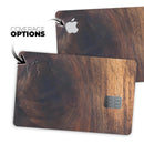 Raw Wood Planks V13 - Premium Protective Decal Skin-Kit for the Apple Credit Card