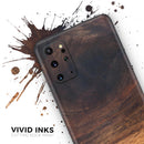 Raw Wood Planks V13 - Premium Vinyl Skin Decal for Samsung Galaxy S25 Ultra, S24, S23, S22 & All Galaxy S Models
