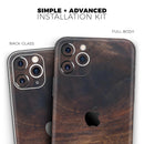 Raw Wood Planks V13 - Protective Skin Wrap & Decal – Compatible with iPhone SE to iPhone 17 Pro Max (All Models)