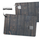 Raw Wood Planks V14 - Premium Protective Decal Skin-Kit for the Apple Credit Card
