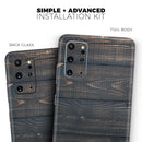Raw Wood Planks V14 - Premium Vinyl Skin Decal for Samsung Galaxy S25 Ultra, S24, S23, S22 & All Galaxy S Models