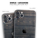Raw Wood Planks V14 - Protective Skin Wrap & Decal – Compatible with iPhone SE to iPhone 17 Pro Max (All Models)