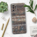 Raw Wood Planks V1 - Premium Vinyl Skin Decal for Samsung Galaxy S25 Ultra, S24, S23, S22 & All Galaxy S Models