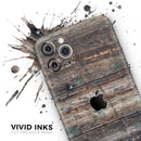Raw Wood Planks V1 - Protective Skin Wrap & Decal – Compatible with iPhone SE to iPhone 17 Pro Max (All Models)
