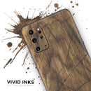 Raw Wood Planks V3 - Premium Vinyl Skin Decal for Samsung Galaxy S25 Ultra, S24, S23, S22 & All Galaxy S Models