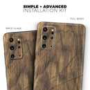 Raw Wood Planks V3 - Premium Vinyl Skin Decal for Samsung Galaxy S25 Ultra, S24, S23, S22 & All Galaxy S Models