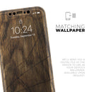 Raw Wood Planks V3 - Protective Skin Wrap & Decal – Compatible with iPhone SE to iPhone 17 Pro Max (All Models)