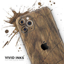 Raw Wood Planks V3 - Protective Skin Wrap & Decal – Compatible with iPhone SE to iPhone 17 Pro Max (All Models)