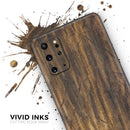 Raw Wood Planks V4 - Premium Vinyl Skin Decal for Samsung Galaxy S25 Ultra, S24, S23, S22 & All Galaxy S Models