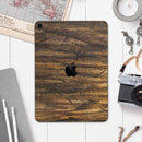 Raw Wood Planks V4 - Full Body Skin Decal for the Apple iPad Pro 12.9", 11", 10.5", 9.7", Air or Mini (All Models Available)