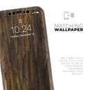 Raw Wood Planks V4 - Protective Skin Wrap & Decal – Compatible with iPhone SE to iPhone 17 Pro Max (All Models)