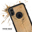 Raw Wood Planks V5 - Skin Kit for the iPhone OtterBox Cases