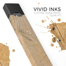 Raw Wood Planks V5 - Premium Decal Protective Skin-Wrap Sticker compatible with the Juul Labs vaping device