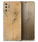 Raw Wood Planks V5 - Premium Vinyl Skin Decal for Samsung Galaxy S25 Ultra, S24, S23, S22 & All Galaxy S Models