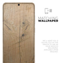 Raw Wood Planks V5 - Premium Vinyl Skin Decal for Samsung Galaxy S25 Ultra, S24, S23, S22 & All Galaxy S Models
