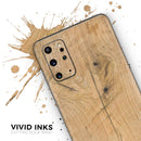 Raw Wood Planks V5 - Premium Vinyl Skin Decal for Samsung Galaxy S25 Ultra, S24, S23, S22 & All Galaxy S Models